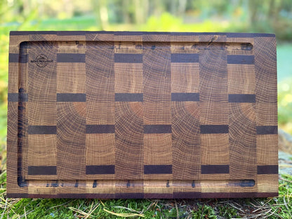 Cutting and Serving Board – End Grain Mosaic Edition