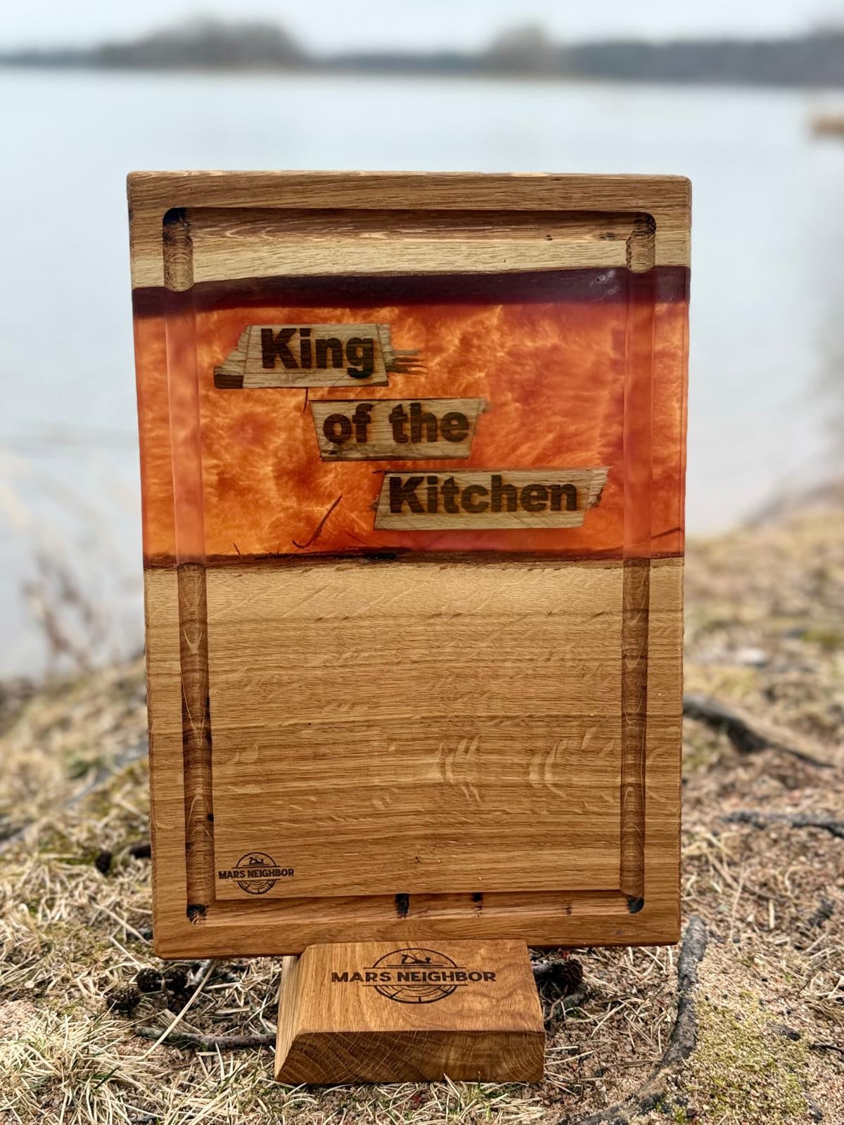 Serving Board King of the Kitchen