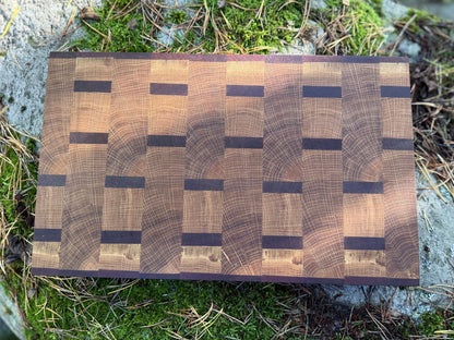 Cutting and Serving Board – End Grain Mosaic Edition