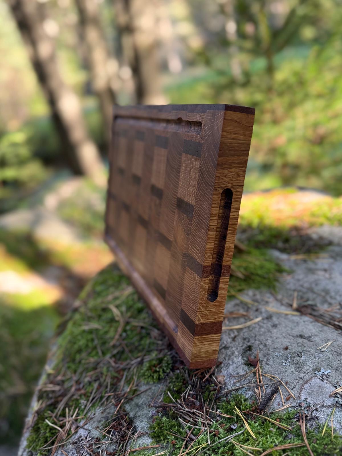 Cutting and Serving Board – End Grain Mosaic Edition (Copy)