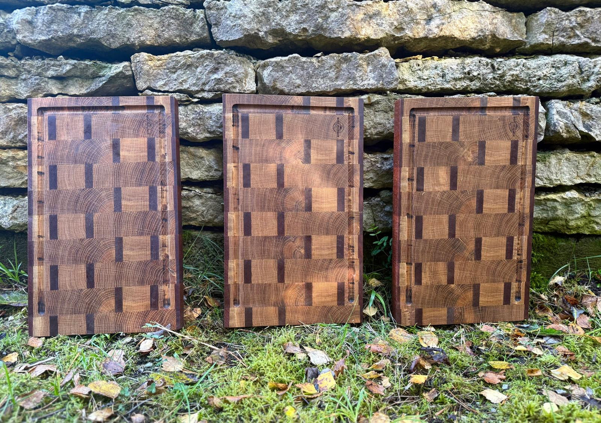 Cutting and Serving Board – End Grain Mosaic Edition